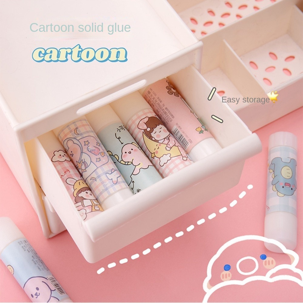 Art Craft 4 Years Old - 子供のための漫画の固体接着剤スティック、pva、アートクラフト用品、実用的なオフィス