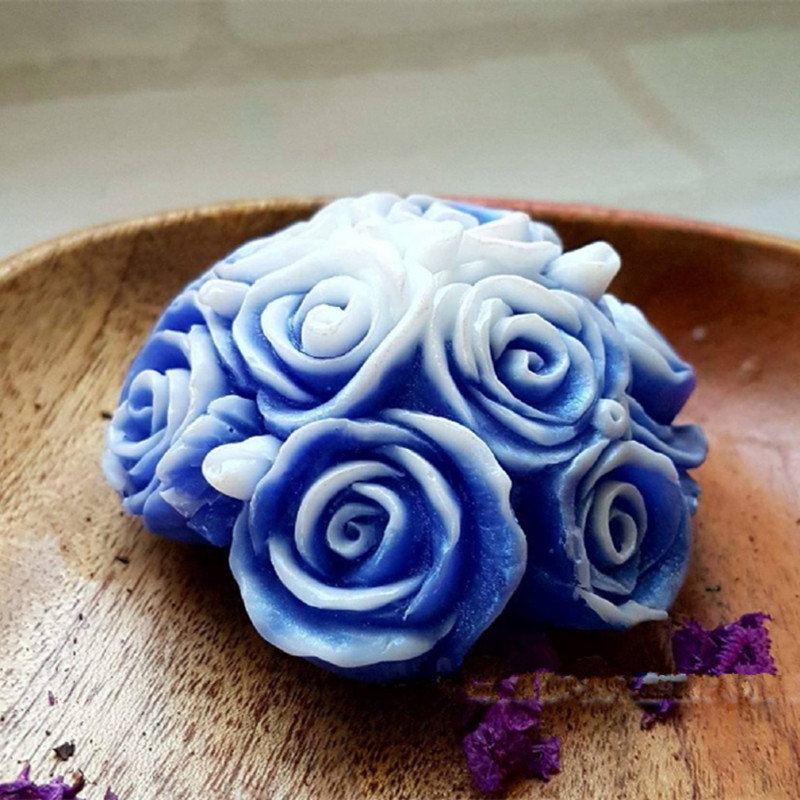 Art Craft Flower Making - バラの形をしたケーキ型,バラの形をした石鹸型,デザート用,家庭用