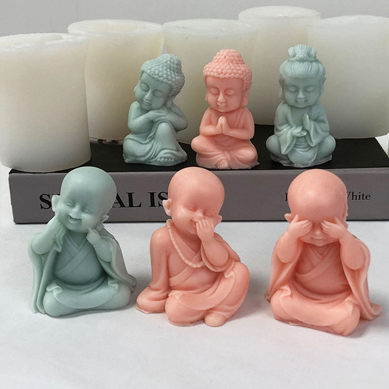 3Dイミテーションシリコンキャンドル,小さなK K K K, - Art Craft Show のレビューと価格