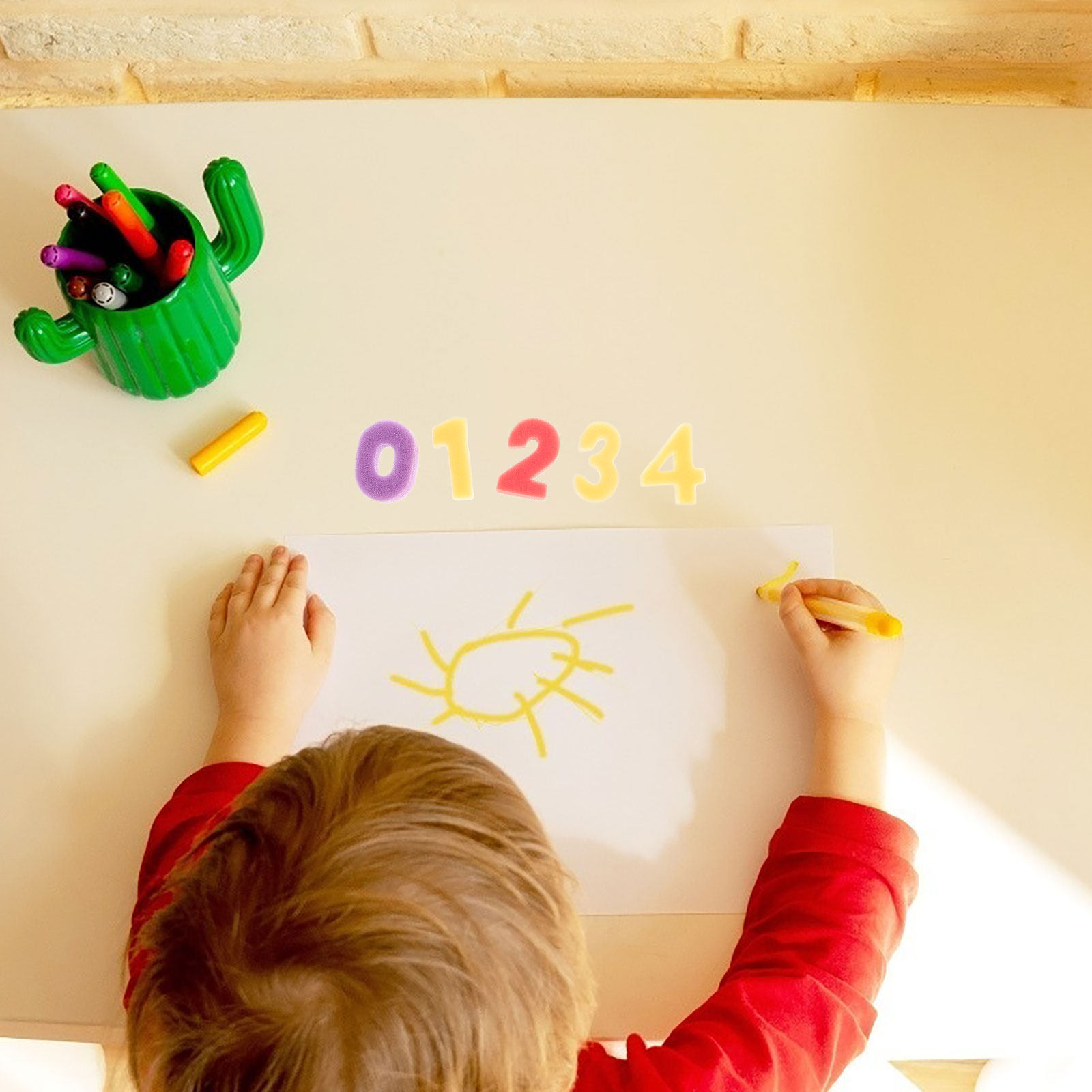 1セット 子供用スポンジスタンパーセット アルファベット文字 - Art And Craft Numbers のレビューと価格