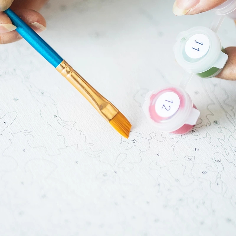 Gatyztory-大人のための数字による絵画、DIYペイン - Art And Craft Numbers のレビューと価格