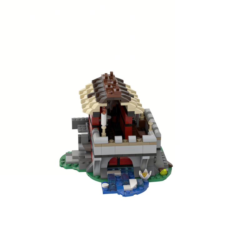 2815ピース MOC 中世の町の広場 オルタナティブビルド - Art Craft Lion のレビューと価格