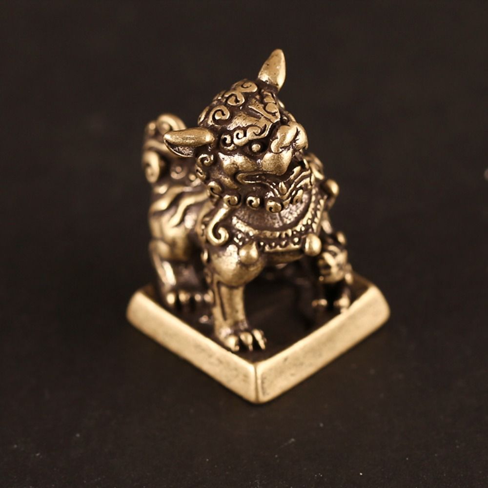 手作り良質茶道具デスクトップオーナメント、富を引き寄せるライ - Art Craft Lion のレビューと価格