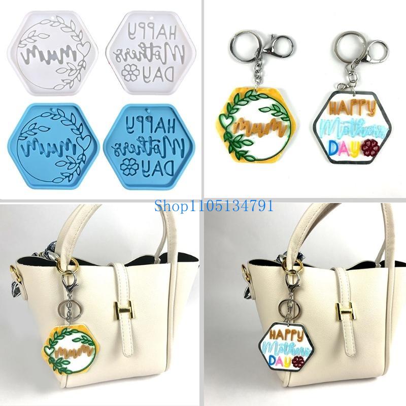 98km かわいいシリコンモールド六角チャームエポキシ樹脂金 - Art Craft Mother'S Day のレビューと価格