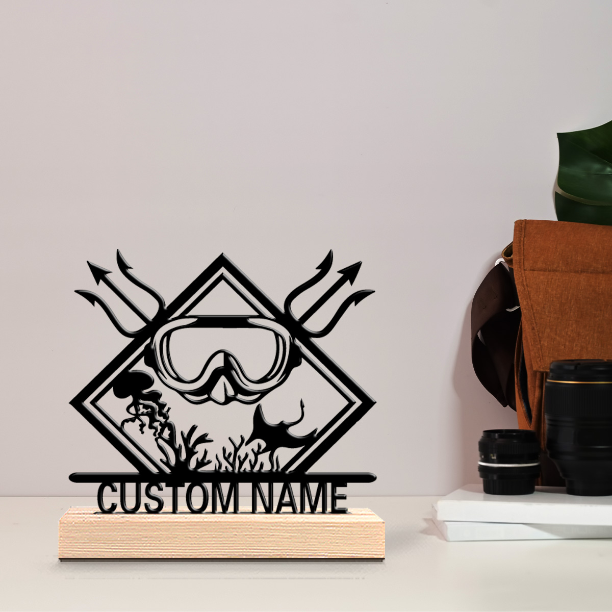 1個入り シンプルなダイバー パーソナライズされた名前入りブ - Art Craft Simple のレビューと価格