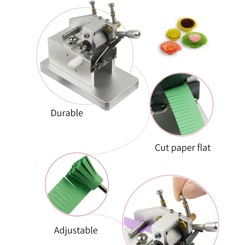 DIY 手動ペーパークイリングマシン手作りカラーカッティング - Art Craft Flower Making のレビューと価格
