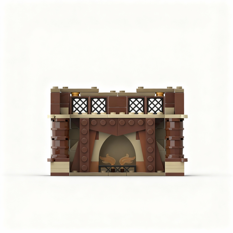 301ピース MOC ハリー・ポッター 共通ルーム改造モデル - Art Craft Room Ideas のレビューと価格