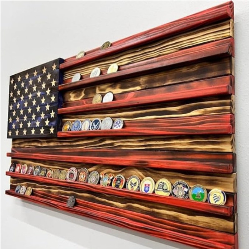 20*40 センチメートル手作り米国旗デザインの木製美術工芸 - Art Craft Display のレビューと価格
