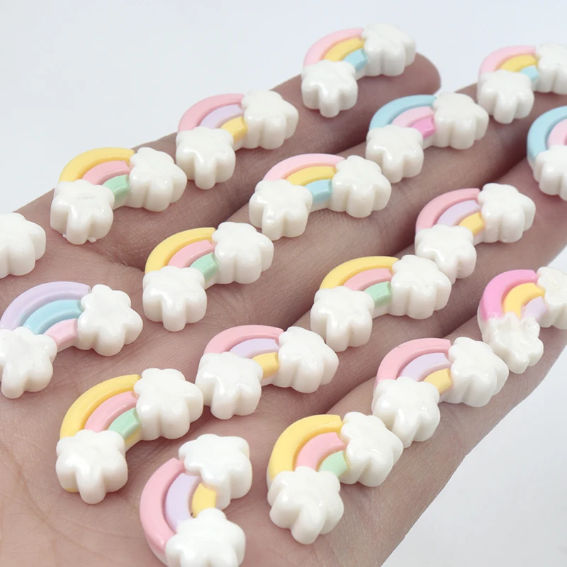 30 個/300 個ミニ樹脂レインボーフラットスクラップブッ - Art Craft 4 Years Old のレビューと価格