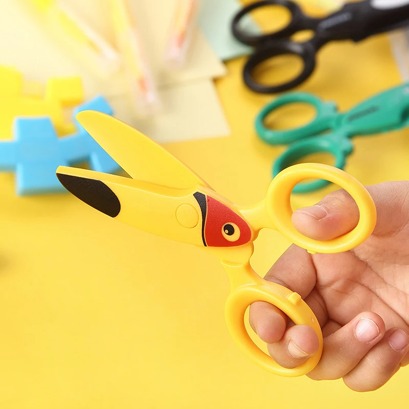 子供手作りDIYかわいい幼児用トレーニングはさみ子供安全幼児 - Art Craft 4 Years Old のレビューと価格