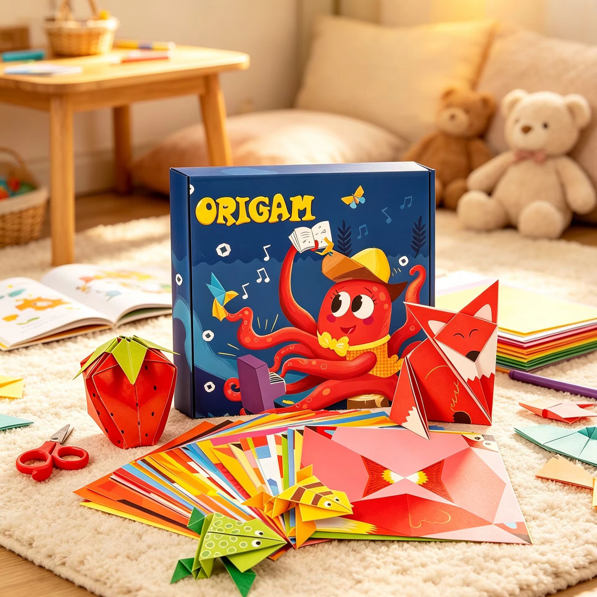 108ページ モンテッソーリ風漫画動物折り紙、DIY子供向け - Art Craft 4 Years Old のレビューと価格