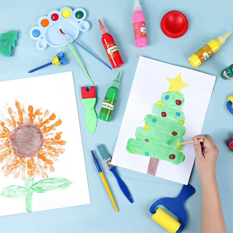 子供描画スポンジおもちゃアートクラフト描画ツール落書きローラ - Art Craft 4 Years Old のレビューと価格