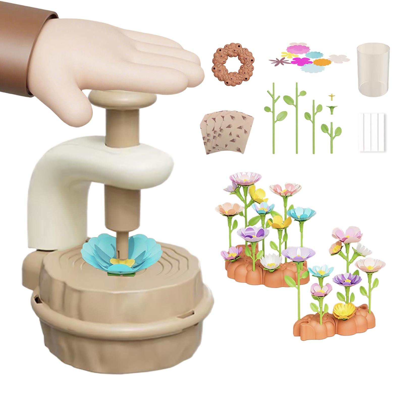 フラワーメイキングキット 布製フラワーアートクラフトキット  - Art Craft Flower Making のレビューと価格