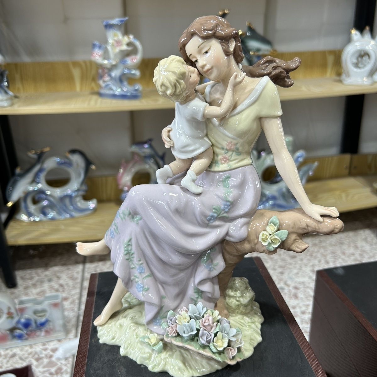 xx-ヨーロッパ母子陶器像飾り 母の日ギフト ホームリビング - Art Craft Mother'S Day のレビューと価格