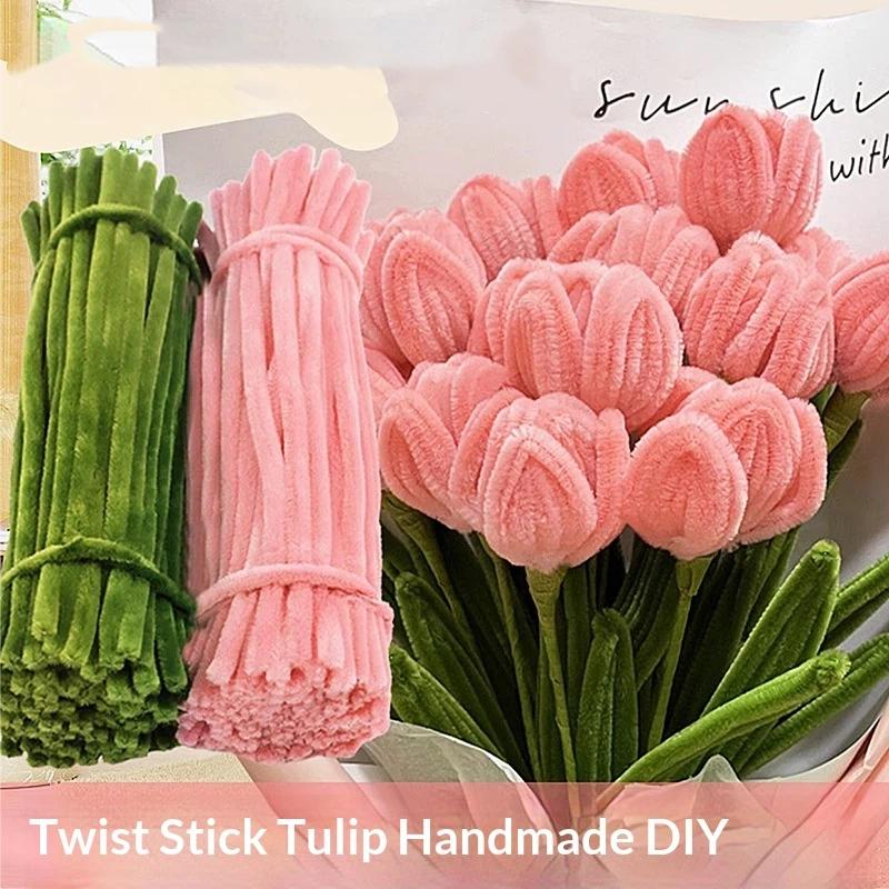 200/300 個シェニールステム 30 センチメートルパイ - Art Craft Flower Making のレビューと価格