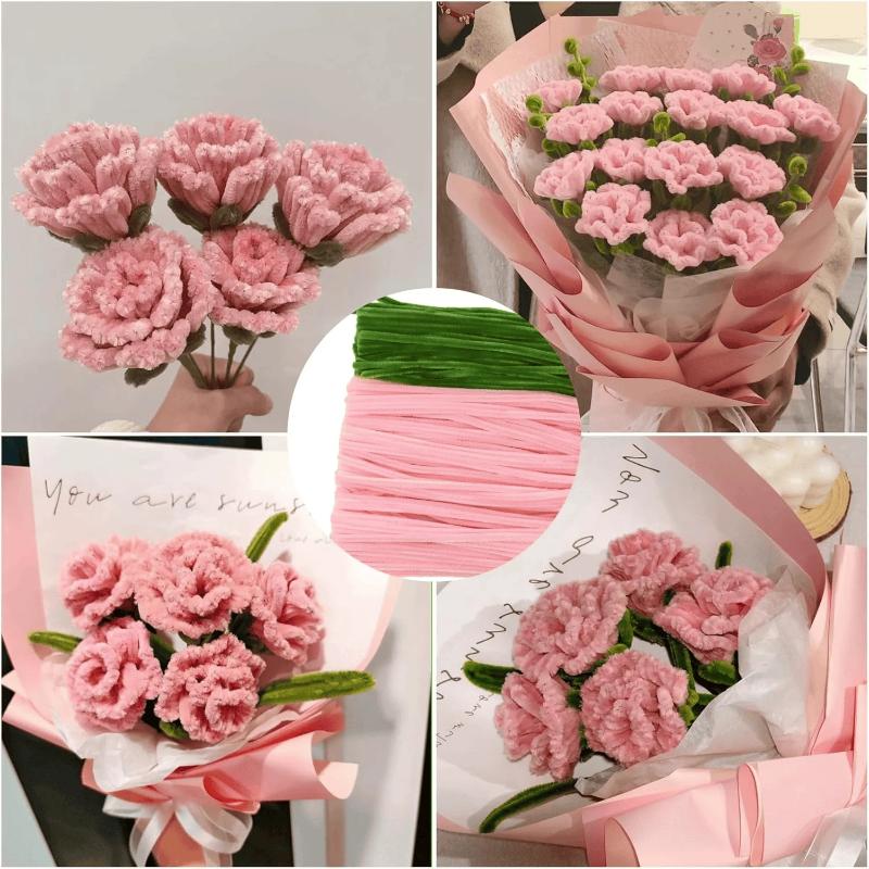 200/300 個シェニールステム 30 センチメートルパイ - Art Craft Flower Making のレビューと価格