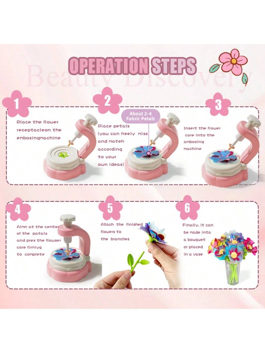 子供用フラワークラフトキット、プレス機付きアートクラフトおも - Art Craft 4 Years Old のレビューと価格