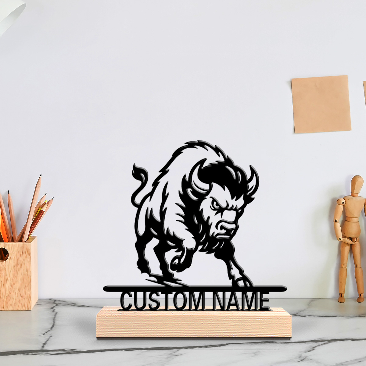 1個入り ミニマリスト ライオン カスタマイズ可能な文字入り - Art Craft Lion のレビューと価格