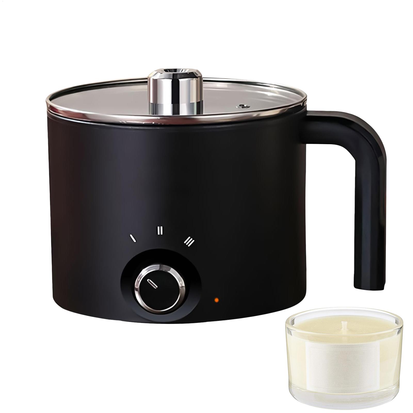 キャンドルワックス溶解ポット 1.5L 大型ステンレス製電気 - Candle Making Wax のレビューと価格