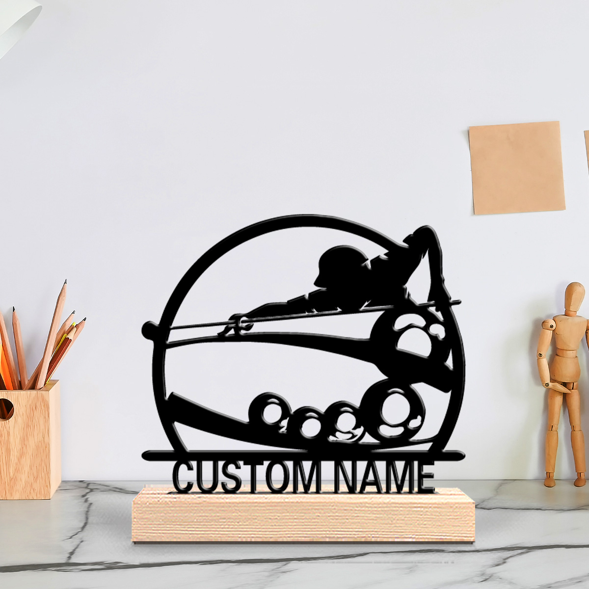 1個入り シンプルなゴルフカスタムネーム入りブリキ像 メタル - Art Craft Simple のレビューと価格