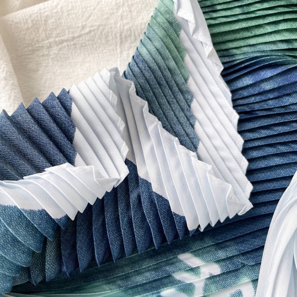 ファッションプリント柄バンデージラップトップバックレスY2K - Silk Painting Dye のレビューと価格